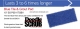 SS P0511TGBV Blue Tile and Grout Scrubbing Pads 4.75x10 4pk